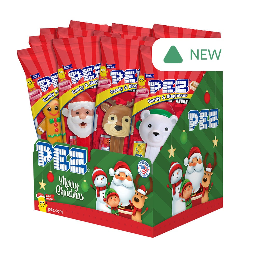 Wholesale Pez Christmas Assortment 0.58 Oz- Bulk