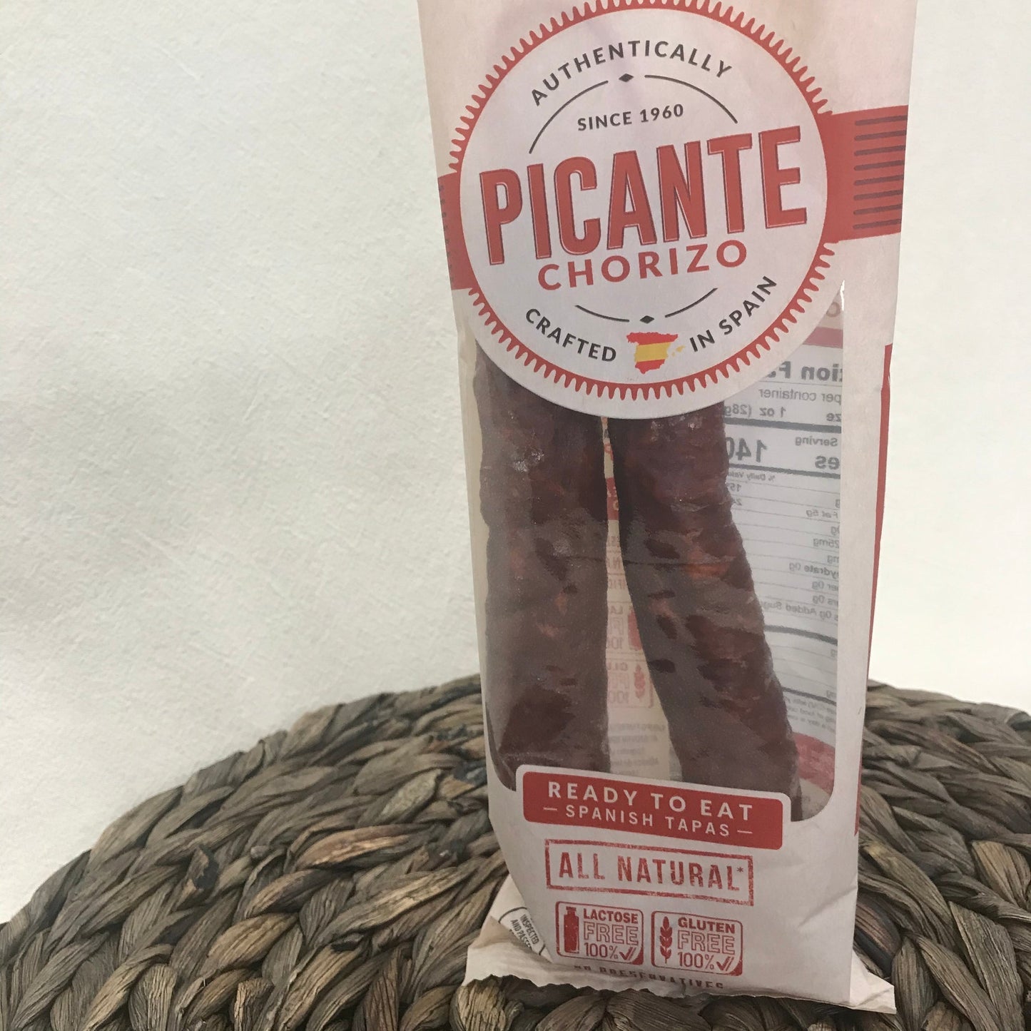Wholesale Palacios Hot Chorizo Dry Cured Spanish Sausage 7.9 OZ- Bulk