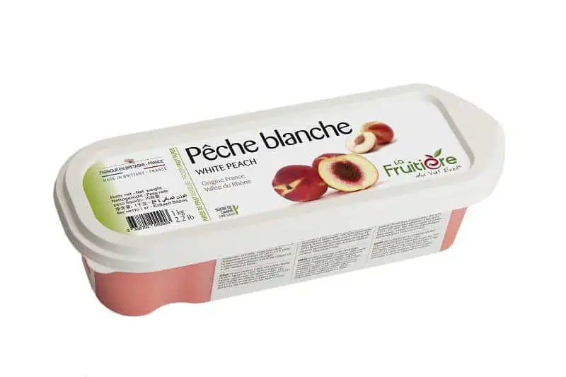 Wholesale Lafruitiere Each White Peach Puree- Bulk