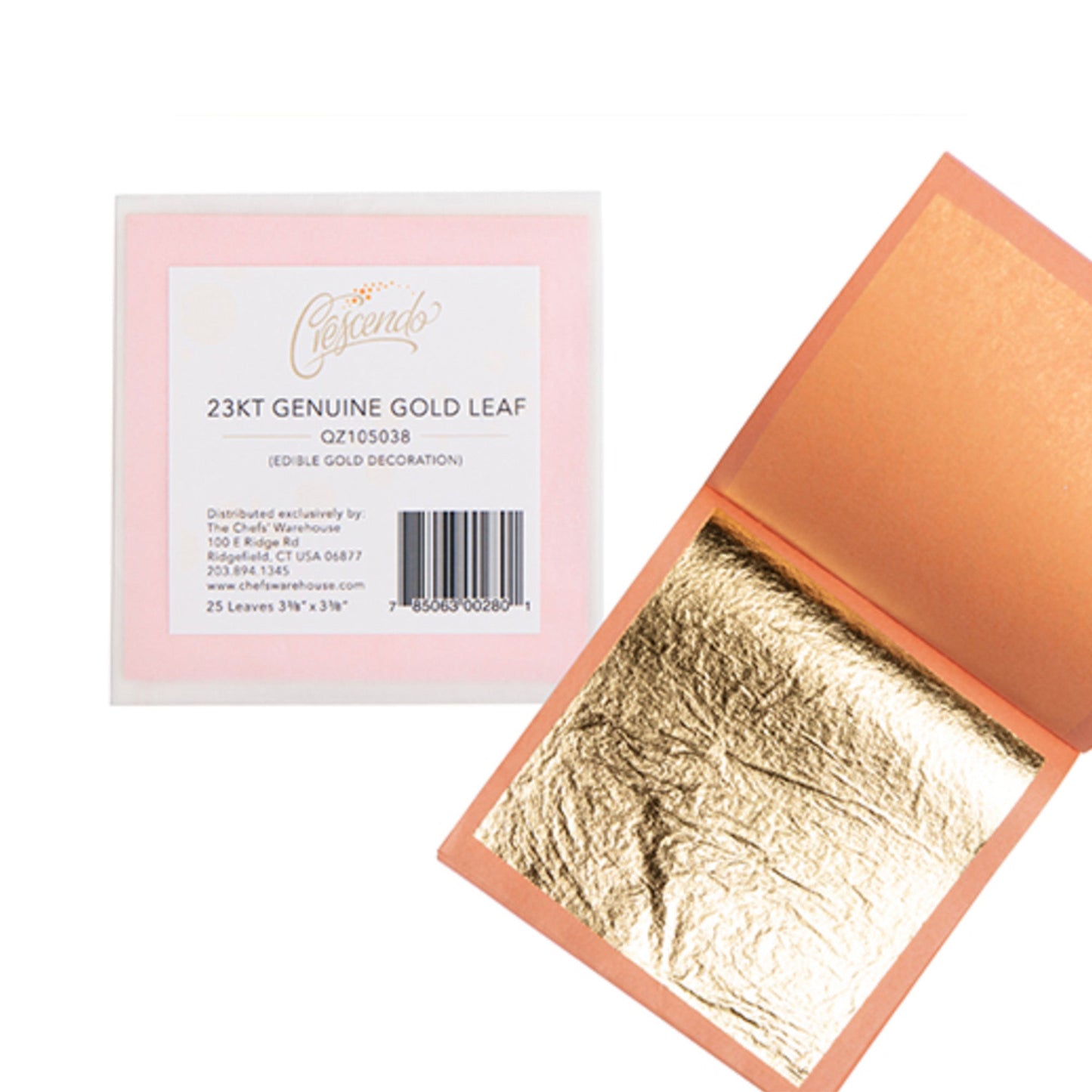 Wholesale Muttenberg Edible 23k Gold Leaf Booklets- Bulk