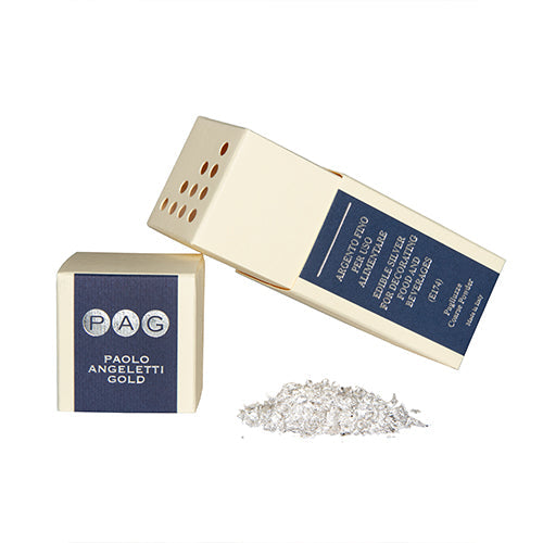 Wholesale Muttenberg Easy Leaf Silver Sprinkler in Shaker (Edible)- Bulk