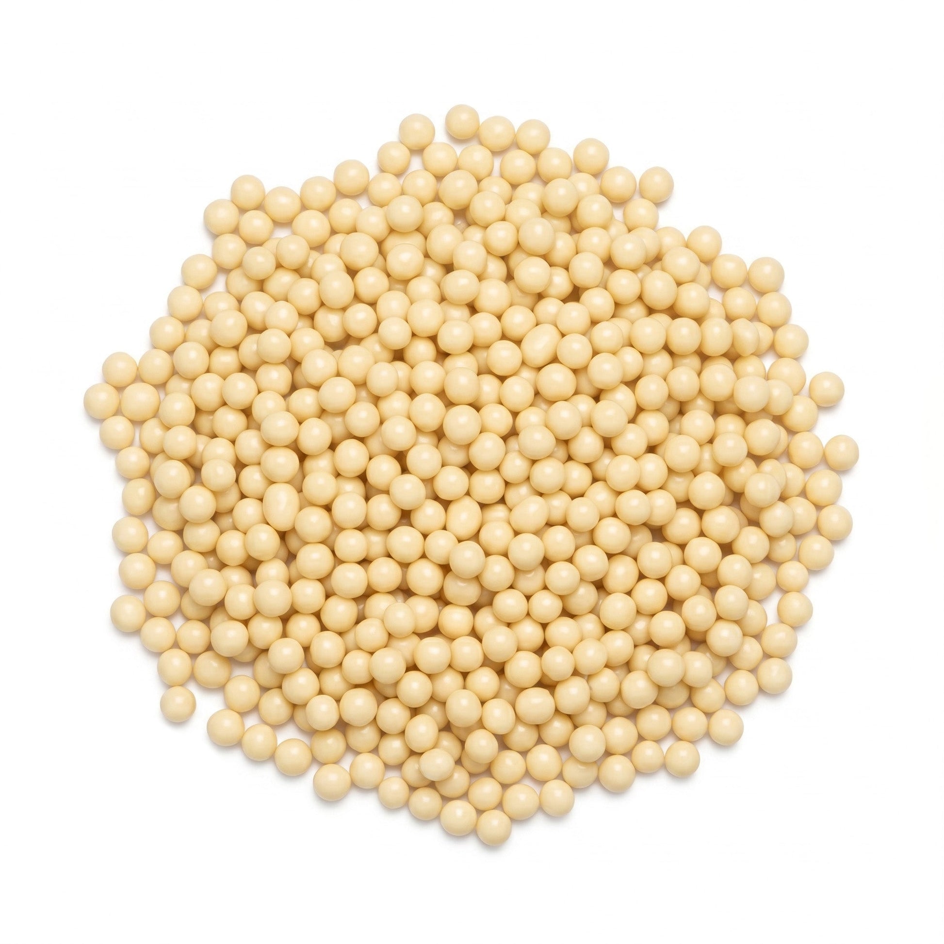Wholesale Chocoa White Chocolate Crispy Pearls- Bulk
