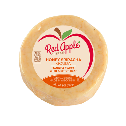 Wholesale Red Apple Honey Sriracha Gouda- Bulk