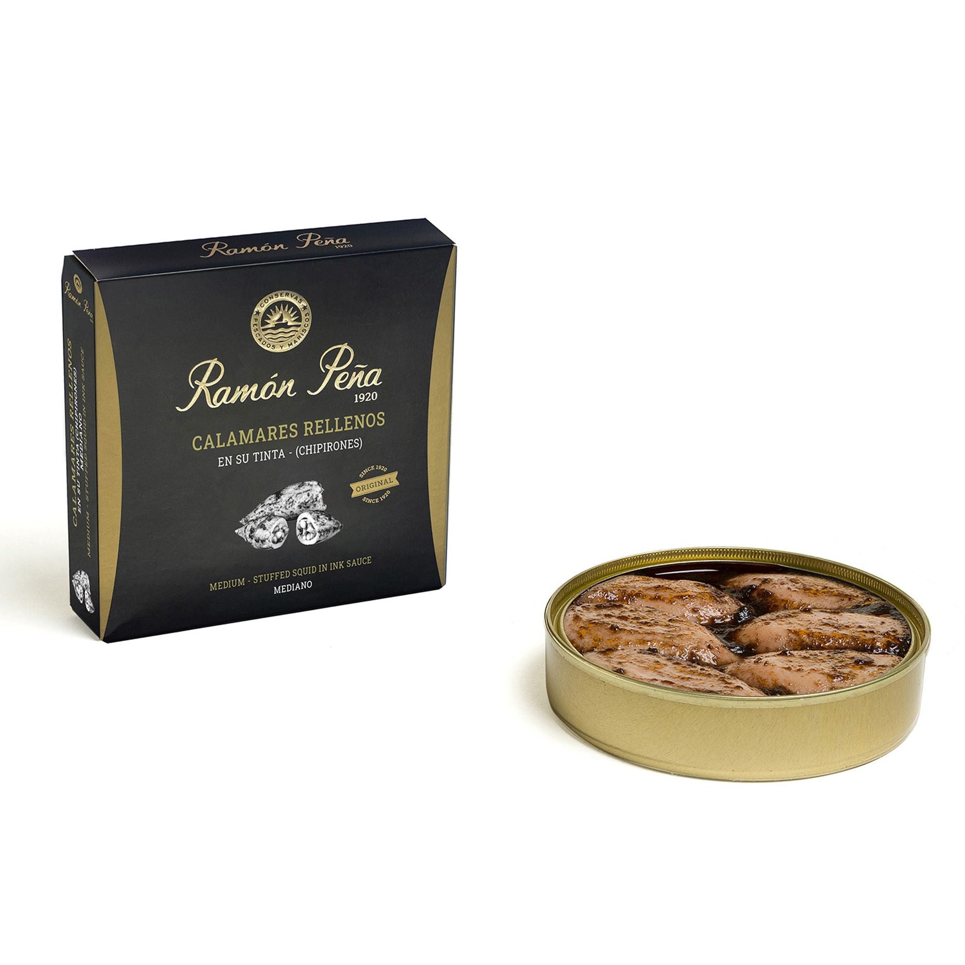 Wholesale Ramon Pena Gold Squids in Ink (6/8) ().- Bulk
