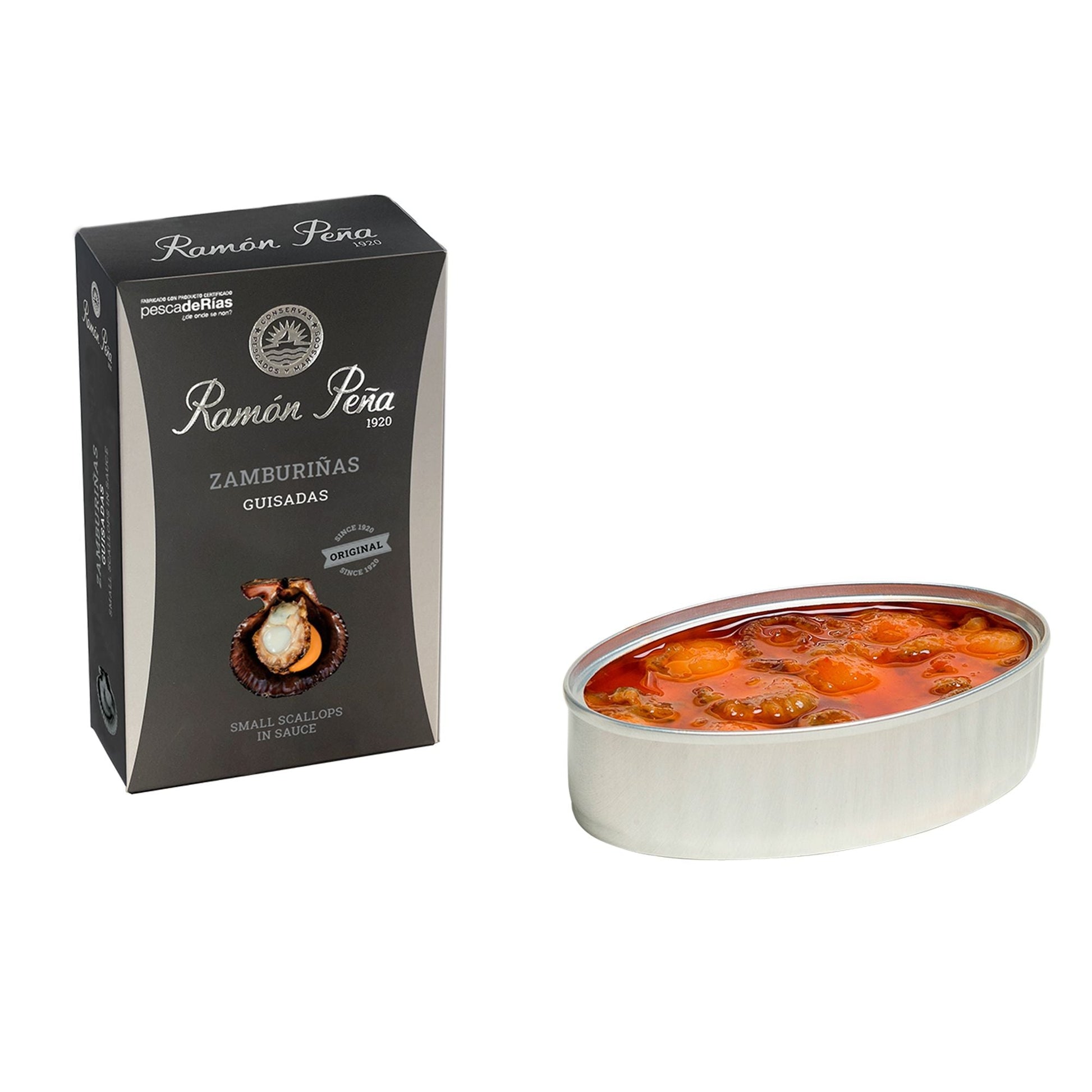 Wholesale Ramon Pena Silver Small Scallops in Sauce ()- Bulk
