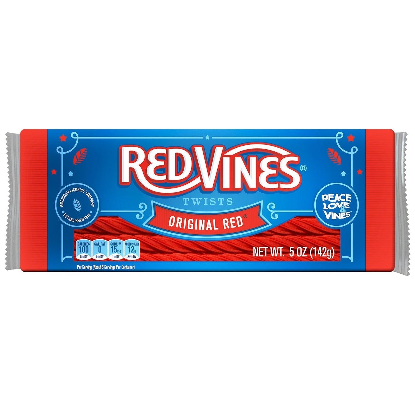 Wholesale Red Vines Original Red® Chewy Licorice 5oz Trays- Bulk