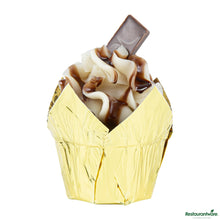 Wholesale Restaurantware 4 Oz Petal Rose Gold Paper Regular Baking Cup - 2 1/4" X 2 1/4" X 1 1/2"- Bulk