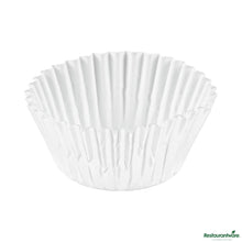 Wholesale Restaurantware 0.4 Oz Round Metallic Silver Paper Baking Cup - Foil-Coated - 1 1/4" X 1 1/4" X 3/4"- Bulk