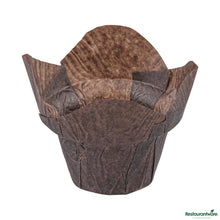 Wholesale Restaurantware 6 Oz Daffodil Brown Paper Baking Cup - Greaseproof - 3.3" X 3.3" X 3.1"- Bulk