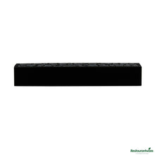 Wholesale Restaurantware Sentiero Rectangle Black Paper Macaron Box - Holds 5 Macarons - 10" X 2 1/4" X 1 1/2"- Bulk