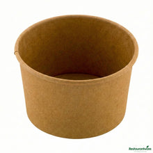 Wholesale Restaurantware Coppetta 3 Oz Round Kraft Paper to Go Cup - 3" X 3" X 1 3/4"- Bulk