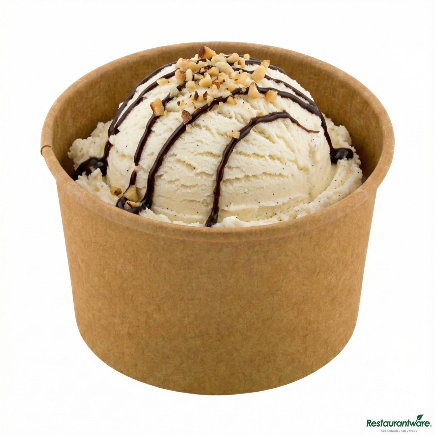 Wholesale Restaurantware Coppetta 3 Oz Round Kraft Paper to Go Cup - 3" X 3" X 1 3/4"- Bulk