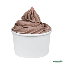 Wholesale Restaurantware Coppetta 3 Oz Round White Paper to Go Cup - 3" X 3" X 1 3/4"- Bulk