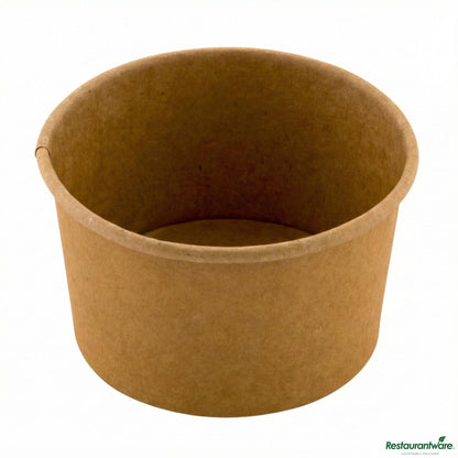 Wholesale Restaurantware 5 Oz Round Kraft Paper to Go Cup - 3.3" X 3.3" X 1.9"- Bulk