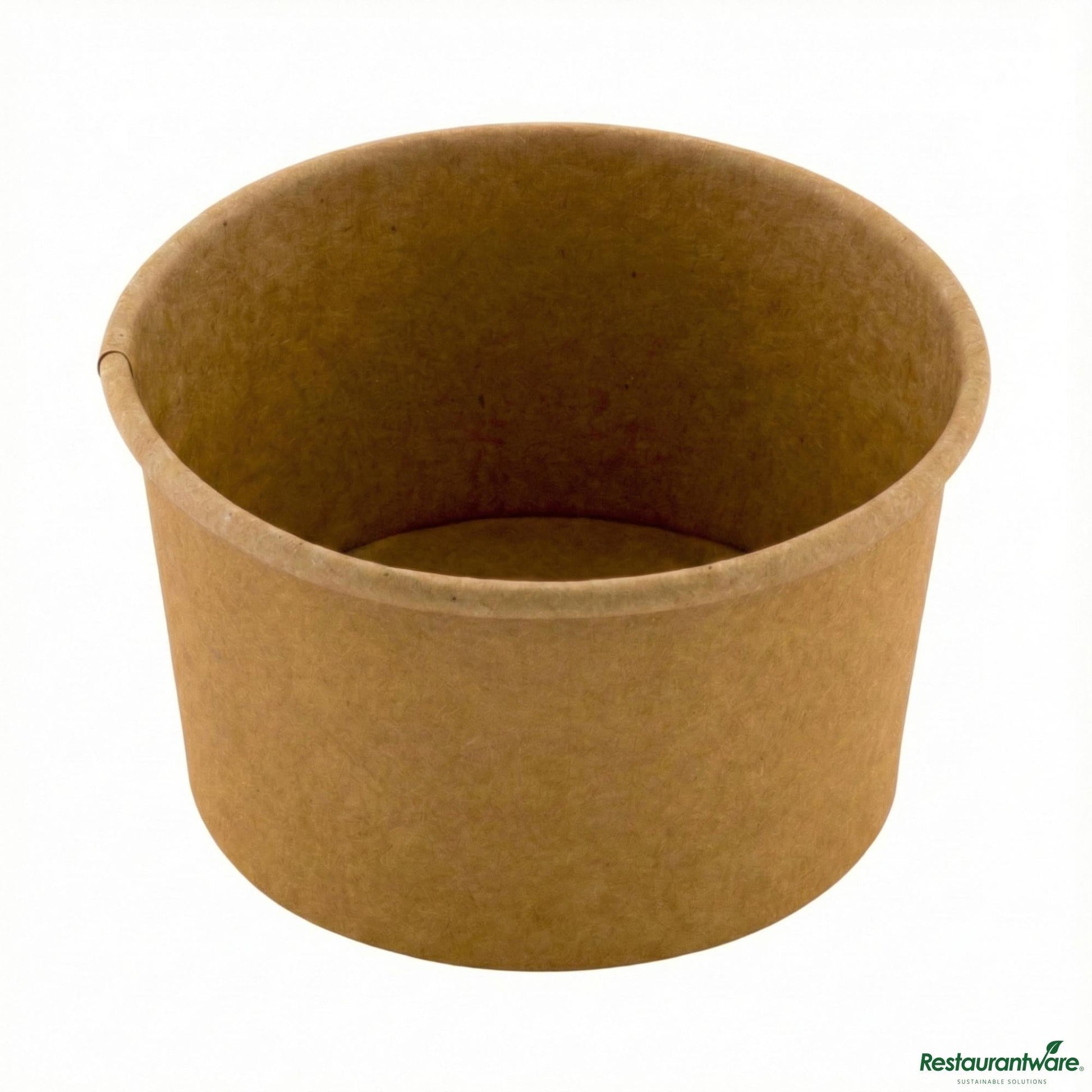 Wholesale Restaurantware 8 Oz Round Kraft Paper to Go Cup - 3.7" X 3.7" X 2.2"- Bulk