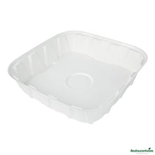 Wholesale Restaurantware Pulp Safe No Pfas Added Square White Sugarcane / Bagasse Tray Lid - Home Compostable, Fits 18"- Bulk