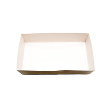 Wholesale Restaurantware Matsuri Vision Rectangle White Paper Medium Sushi Tray - 8" X 5" X 1 1/2"- Bulk