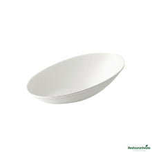 Wholesale Restaurantware Pulp Safe No Pfas Added White Sugarcane / Bagasse Egg-Shaped Tasting Dish - Home Compostable - 3 1/4" X 2" X 1"- Bulk
