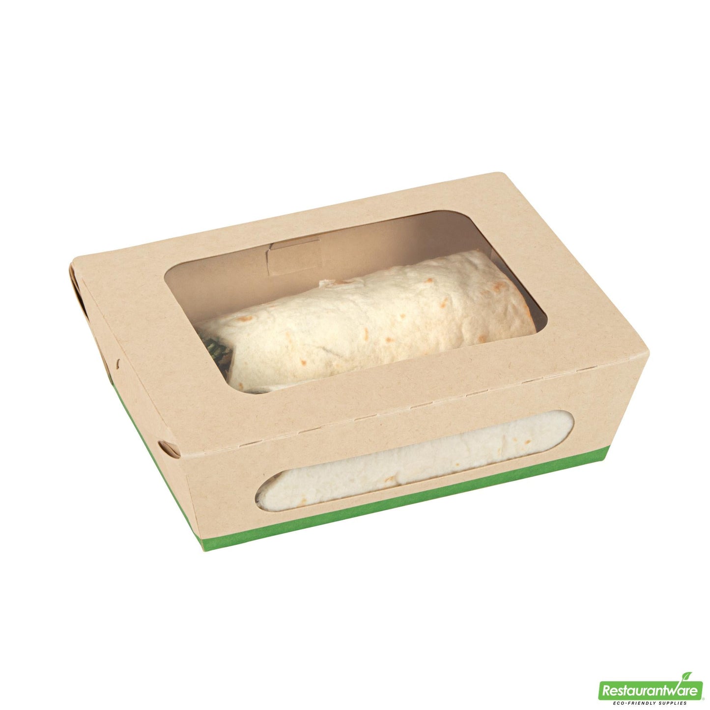 Wholesale Restaurantware 28 Oz Bamboo Paper Small Bio Take Out Container - 6.3" X 4.7" X 2"- Bulk