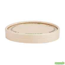 Wholesale Restaurantware Round Bamboo Paper to Go Cup Lid - with Pla Lining, Fits 8 Oz- Bulk