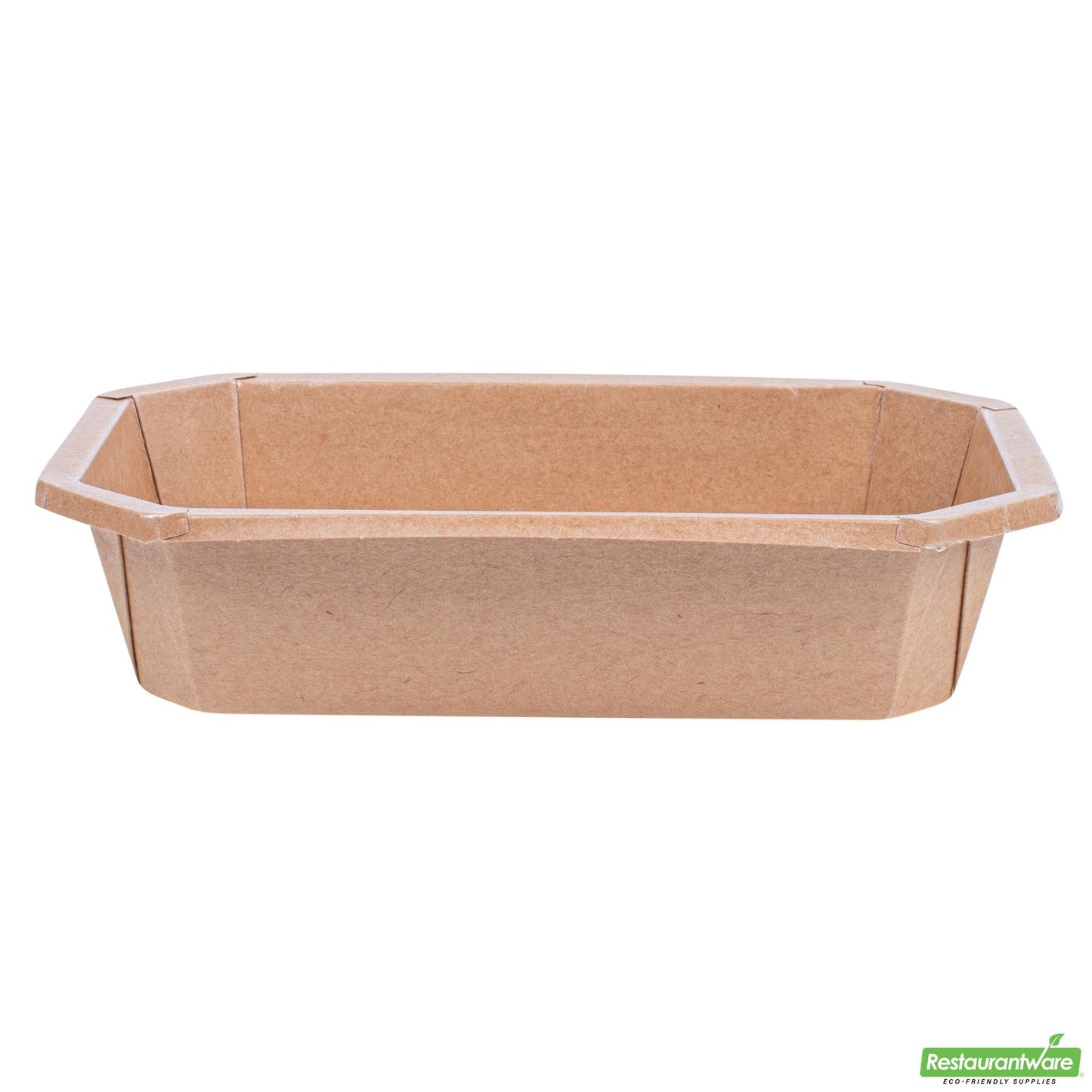 Wholesale Restaurantware Sustain 41 Oz Octagonal Kraft Paper Take Out Container - Compostable - 8 3/4" X 6" X 2"- Bulk