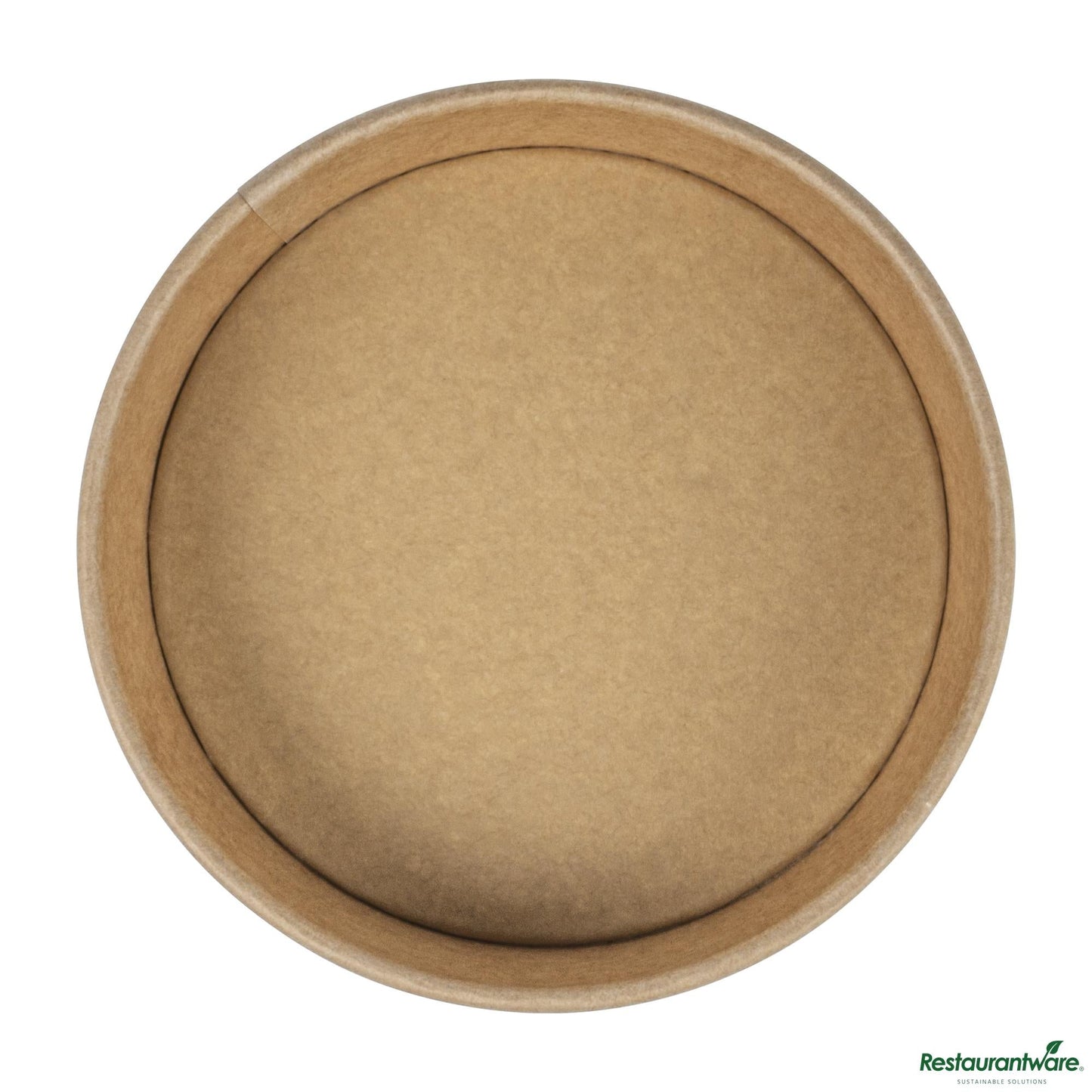 Wholesale Restaurantware 22 Oz Round Kraft Paper Take Out Container - 6.5x6.5x1.9"- Bulk