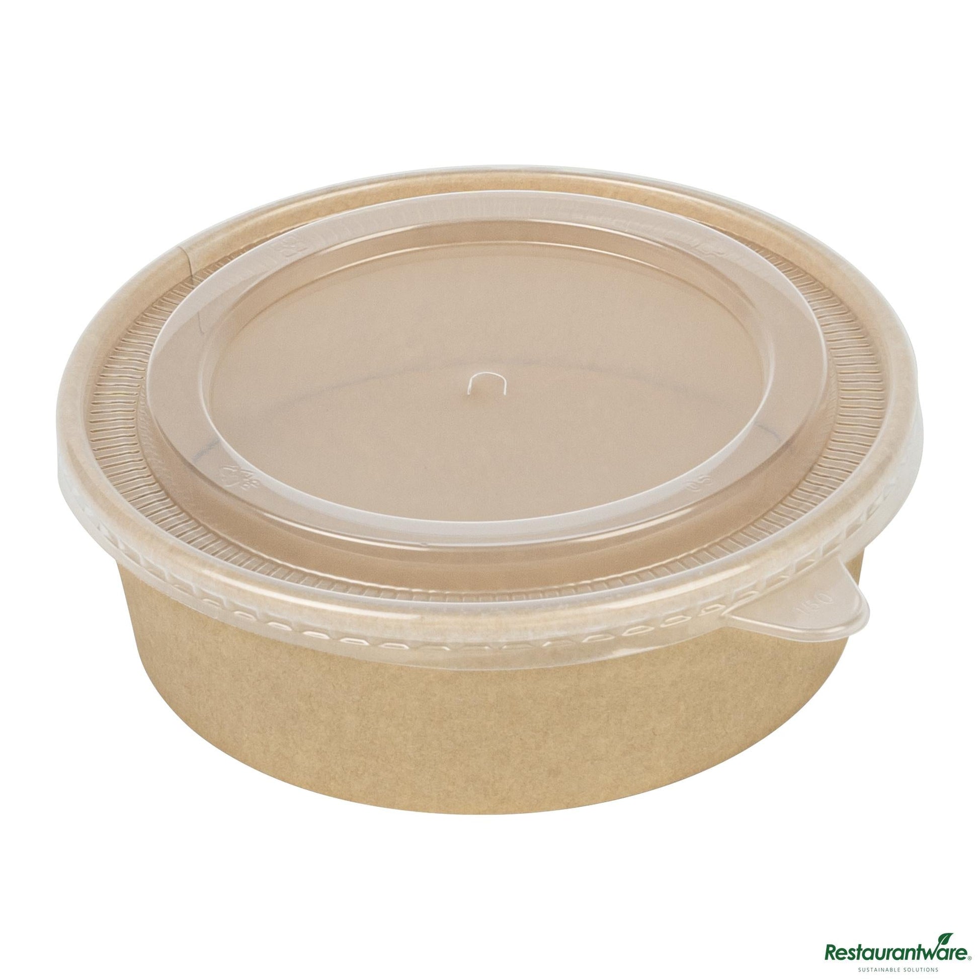Wholesale Restaurantware Plastic Take Out Container Lid - Fits 17, 25, 33 and 34 Oz Containers - 5.9" X 5.9" X 0.2"- Bulk