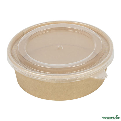 Wholesale Restaurantware Plastic Take Out Container Lid - Fits 17, 25, 33 and 34 Oz Containers - 5.9" X 5.9" X 0.2"- Bulk