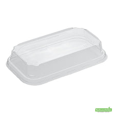 Wholesale Restaurantware Clear Pet Plastic Lid - Fits 6 Oz Sushi Container - 6.4" X 3.7" X 1.2"- Bulk