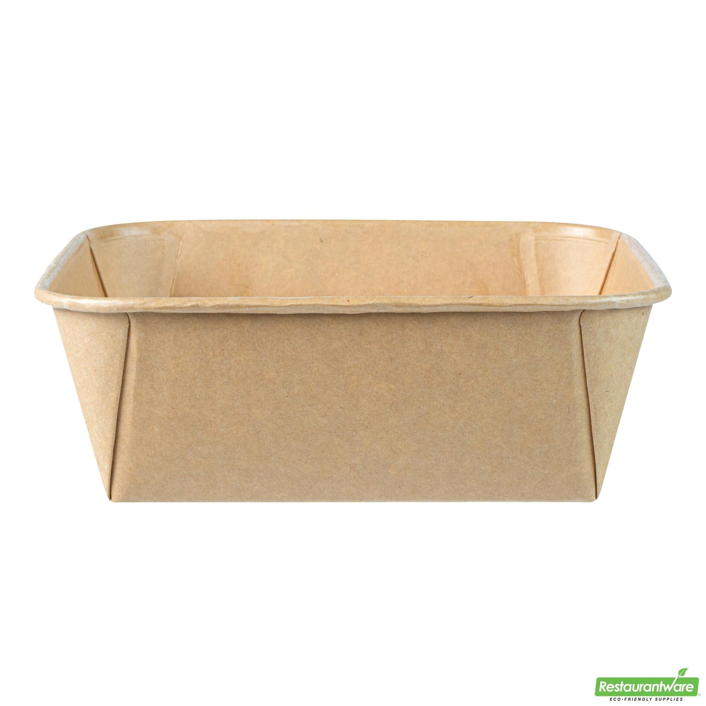 Wholesale Restaurantware 45 Oz Square Kraft Paper Sushi Container - 6.9" X 6.9" X 2.3"- Bulk