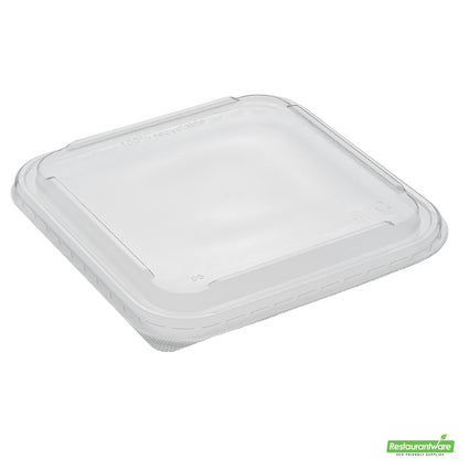 Wholesale Restaurantware Clear Pet Plastic Lid - Fits 34 and 45 Oz Sushi Containers- Bulk