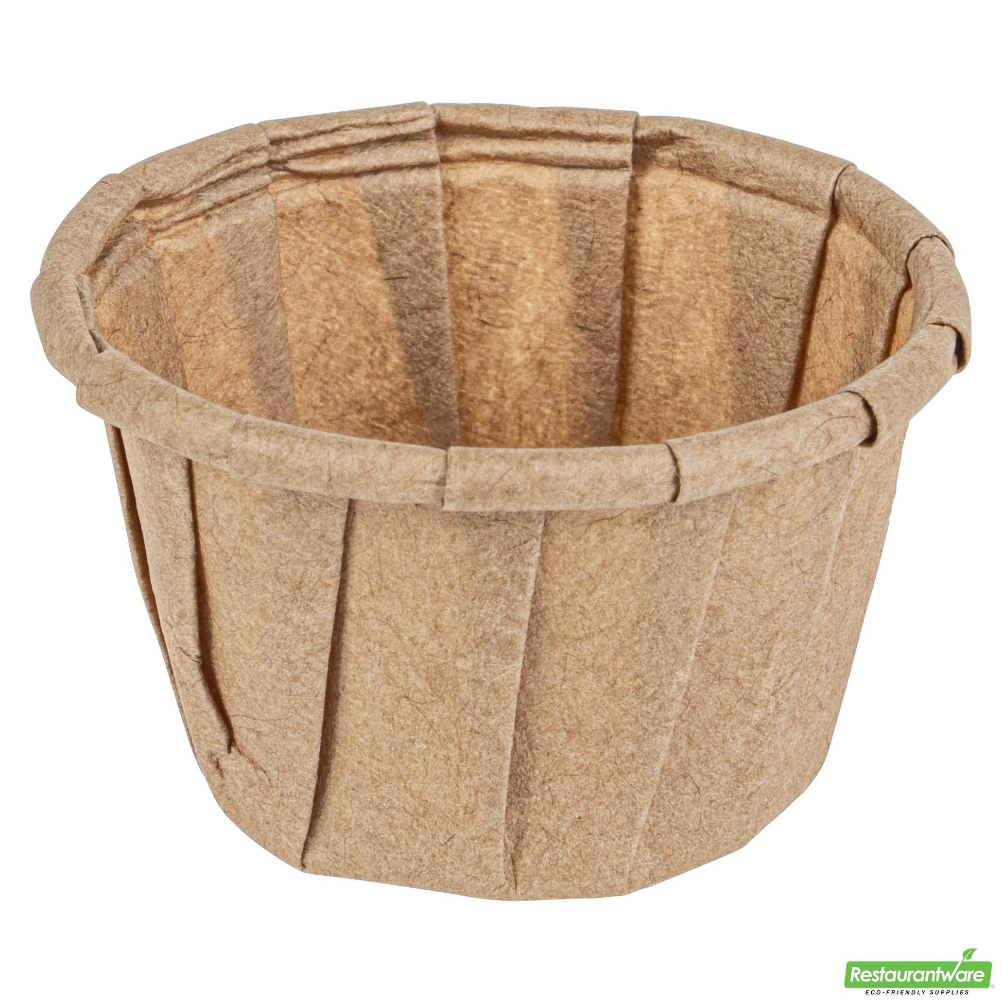 Wholesale Restaurantware Sustain 0.5 Oz Kraft Paper Portion Cup - Compostable - 100 Count Box- Bulk
