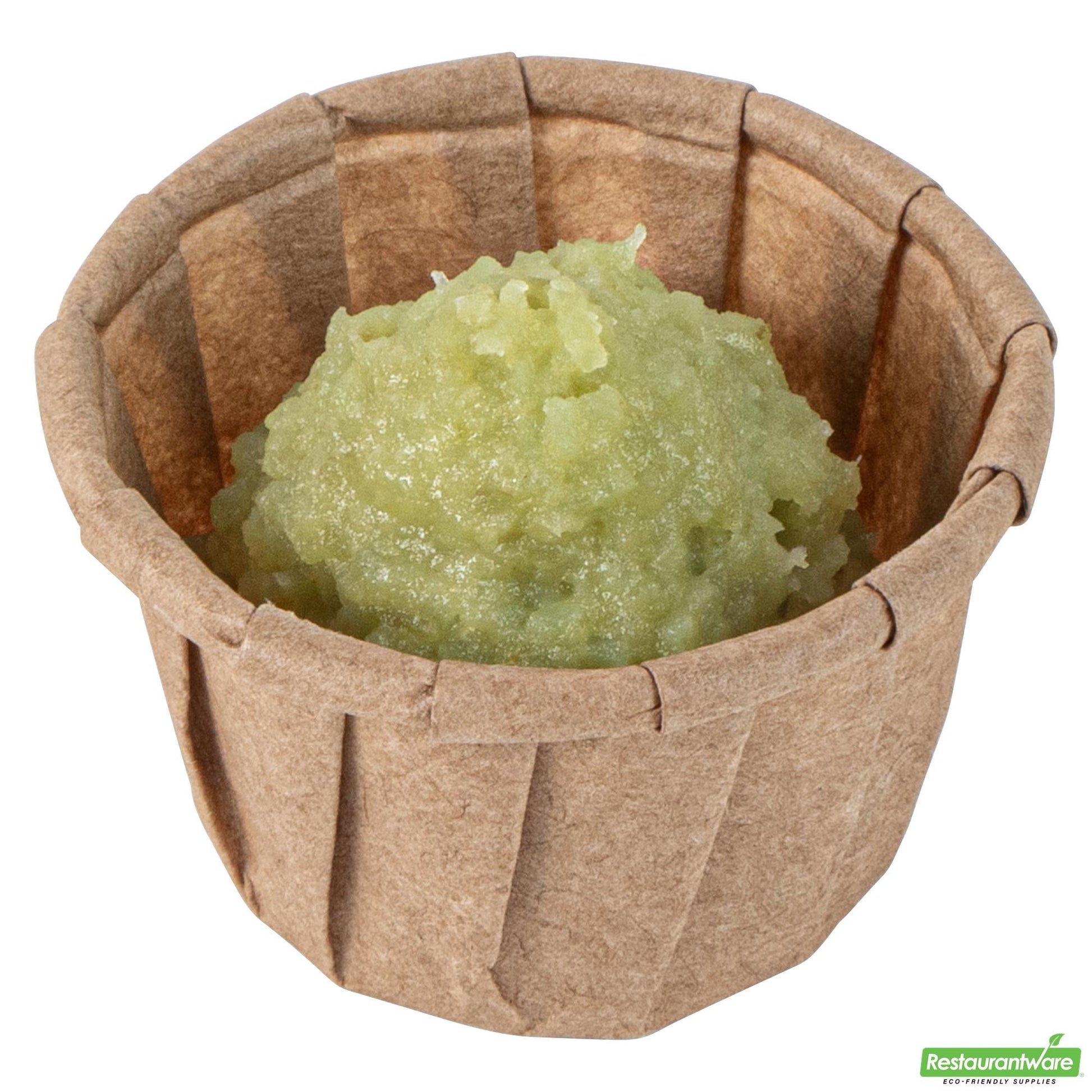 Wholesale Restaurantware Sustain 0.5 Oz Kraft Paper Portion Cup - Compostable - 100 Count Box- Bulk