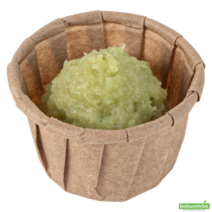 Wholesale Restaurantware Sustain 0.5 Oz Kraft Paper Portion Cup - Compostable - 100 Count Box- Bulk