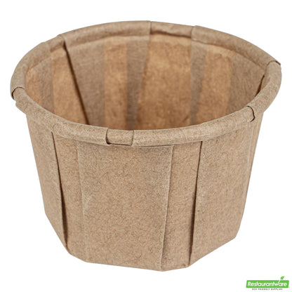 Wholesale Restaurantware Sustain 1 Oz Kraft Paper Portion Cup - Compostable - 100 Count Box- Bulk