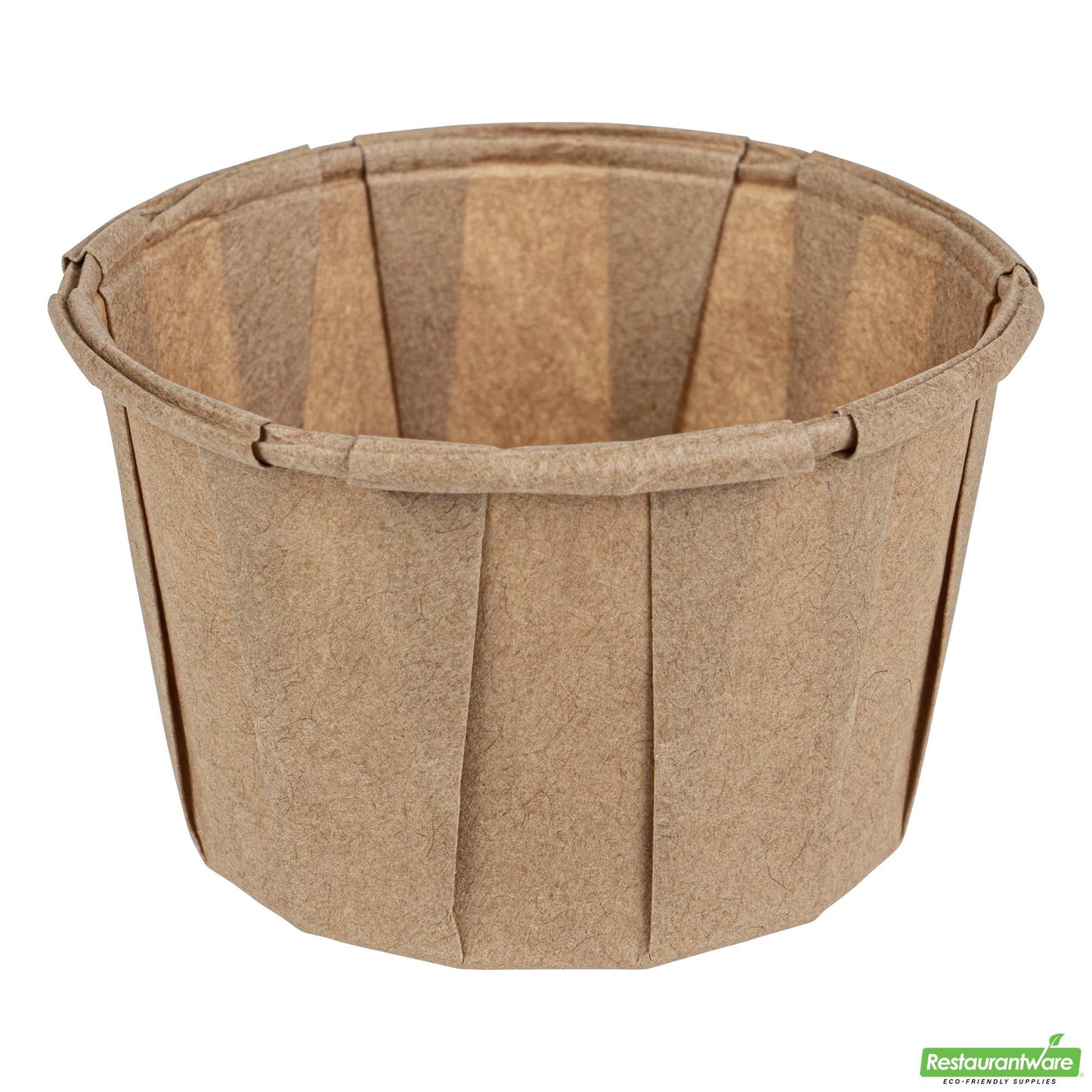 Wholesale Restaurantware Sustain 2 Oz Kraft Paper Portion Cup - Compostable - 100 Count Box- Bulk