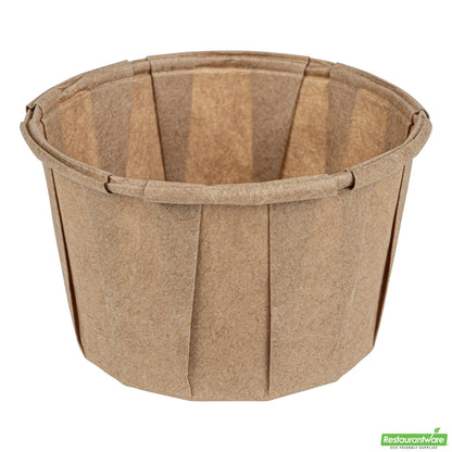 Wholesale Restaurantware Sustain 2 Oz Kraft Paper Portion Cup - Compostable - 100 Count Box- Bulk