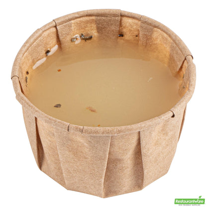 Wholesale Restaurantware Sustain 2 Oz Kraft Paper Portion Cup - Compostable - 100 Count Box- Bulk