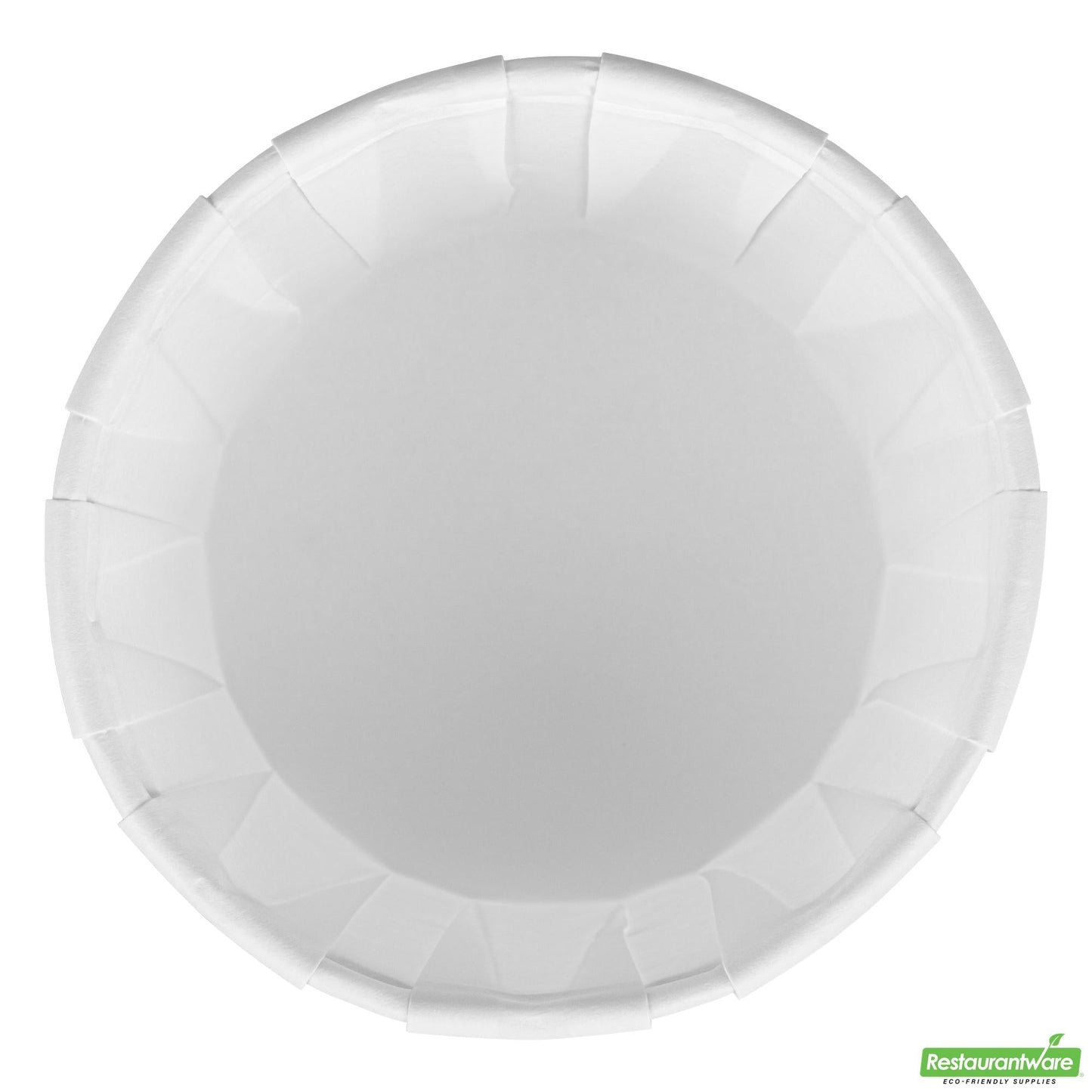 Wholesale Restaurantware Sustain 4 Oz White Paper Portion Cup - Compostable - 100 Count Box- Bulk