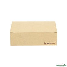 Wholesale Restaurantware Kraft Paper Take Out Container - Oven-Safe, with Tuck Top - 4.5" X 4.5" X 2.9"- Bulk