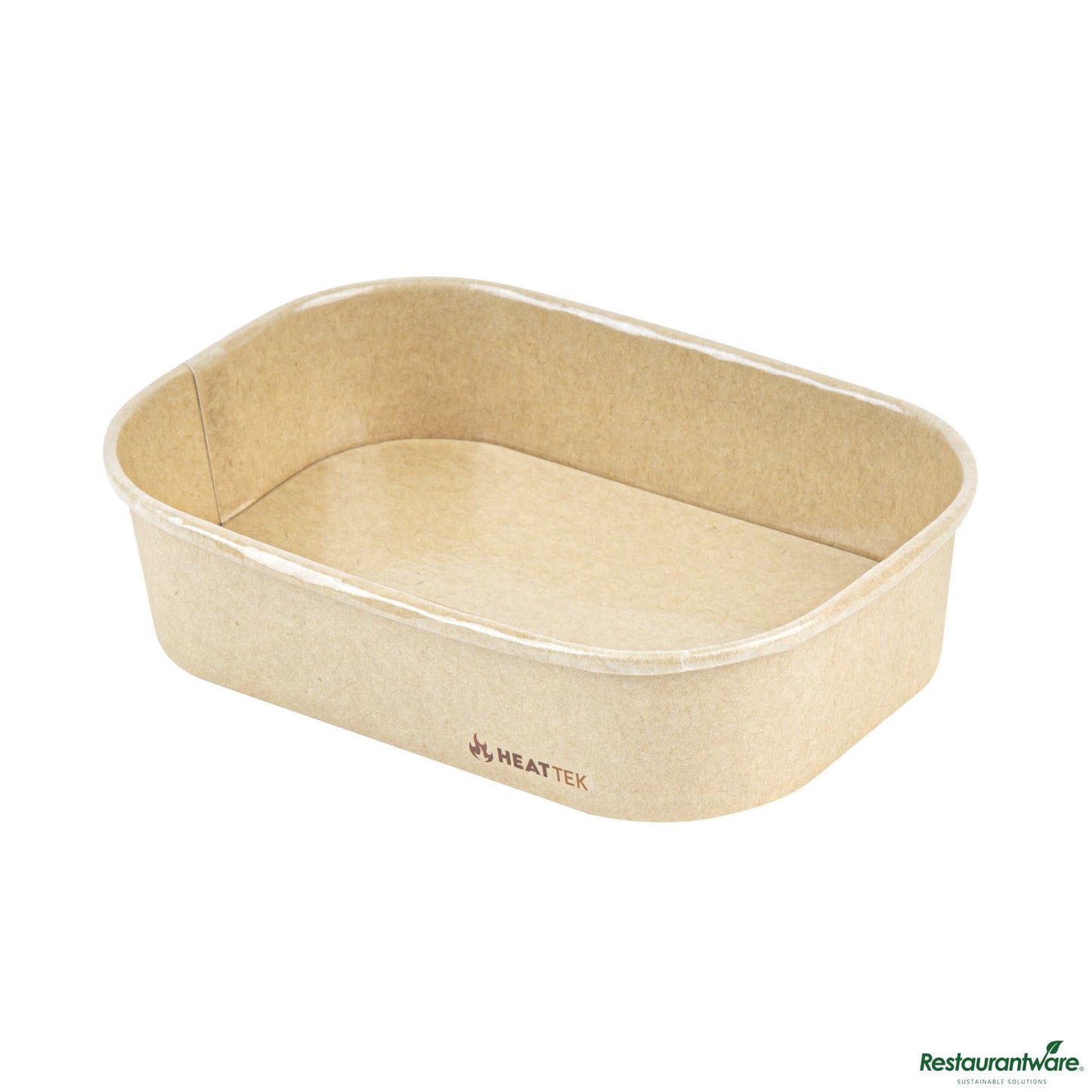 Wholesale Restaurantware Oval Kraft Paper Serving Container - Oven-Safe - 6.8" X 4.7" X 1.6"- Bulk