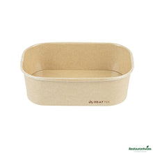 Wholesale Restaurantware Oval Kraft Paper Serving Container - Oven-Safe - 6.8" X 4.7" X 2"- Bulk
