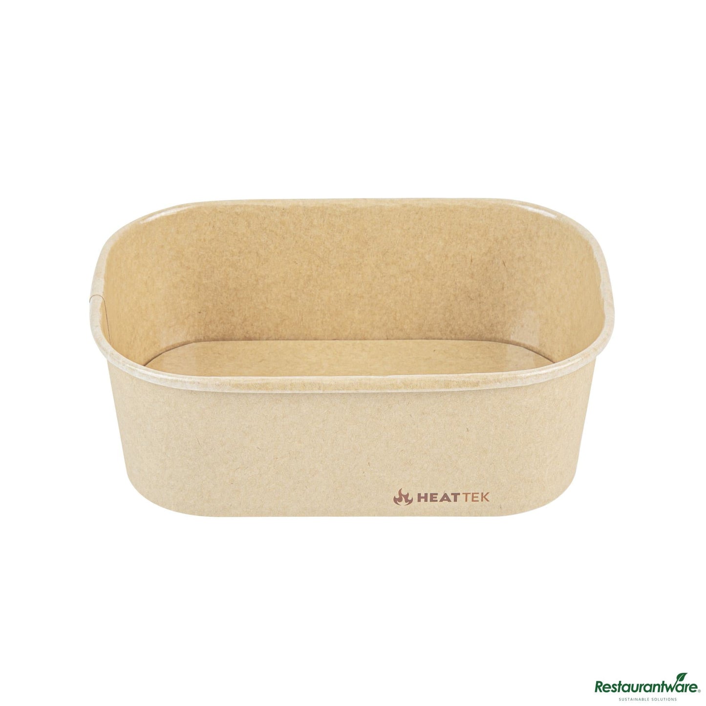 Wholesale Restaurantware 25 Oz Oval Kraft Paper Serving Container - Oven-Safe - 6.8" X 4.7" X 2.3"- Bulk