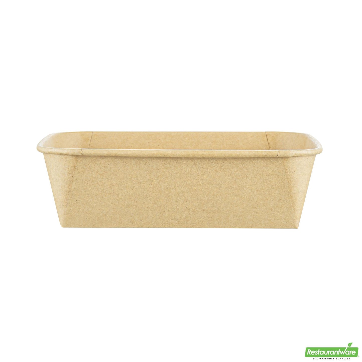 Wholesale Restaurantware 44 Oz Rectangle Kraft Paper Serving Container - 6.3" X 4.5" X 2.2"- Bulk