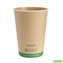 Wholesale Restaurantware 32 Oz Round Kraft Paper Soup Container - Compostable - 4.5" X 4.5" X 5.8"- Bulk