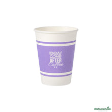 Wholesale Restaurantware 12 Oz Purple Paper Insulated Hot Cup - 2.3" X 2.3" X 4.3"- Bulk