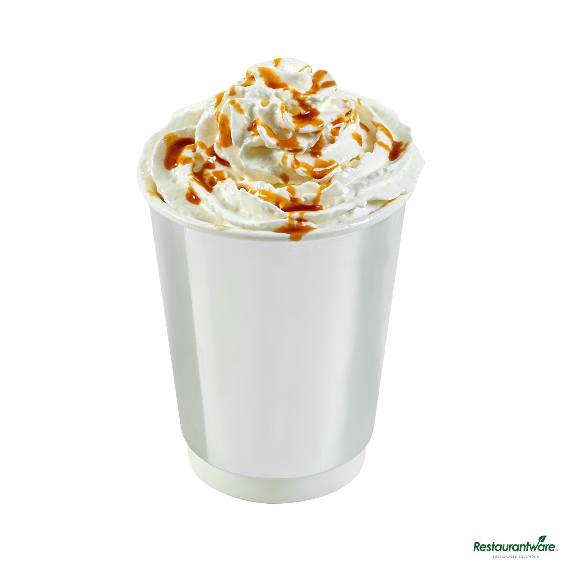 Wholesale Restaurantware 12 Oz Metallic Silver Paper Hot / Cold Cup - 3.5" X 3.5" X 4.3"- Bulk
