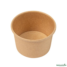 Wholesale Restaurantware 1 Oz Kraft Poly-Coated Paper Portion Cup - 2.4"×2.4"×1.6"- Bulk