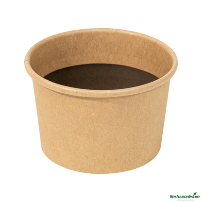 Wholesale Restaurantware 1 Oz Kraft Poly-Coated Paper Portion Cup - 2.4"×2.4"×1.6"- Bulk