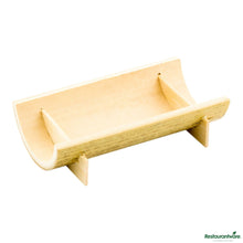 Wholesale Restaurantware Rectangle Natural Bamboo Small Canoe - 4" X 2" X 1"- Bulk
